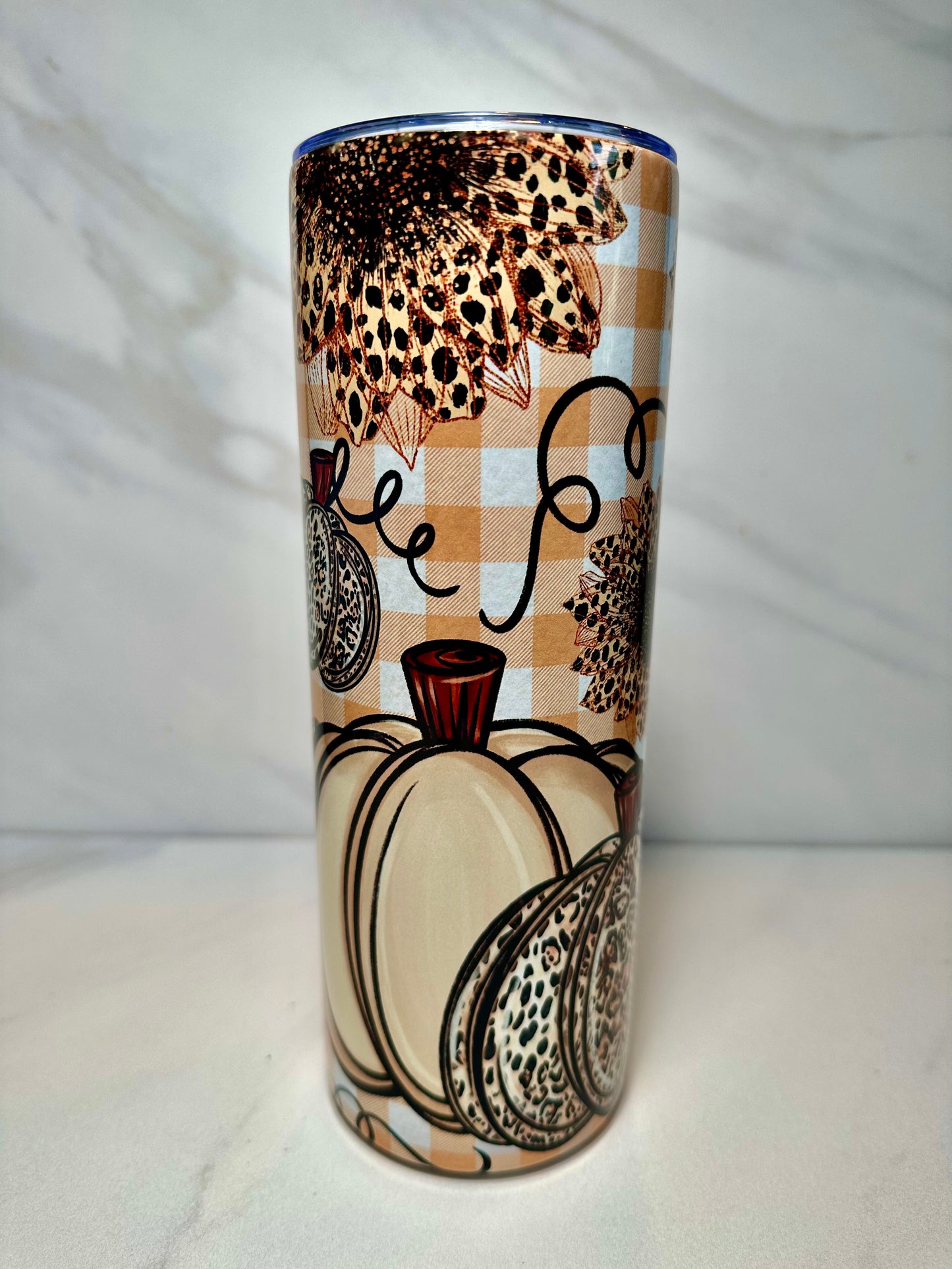 Pumpkin 20oz Skinny Tumbler