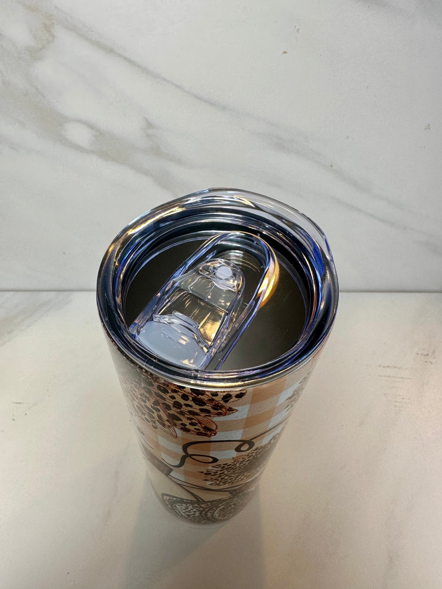 Pumpkin 20oz Skinny Tumbler