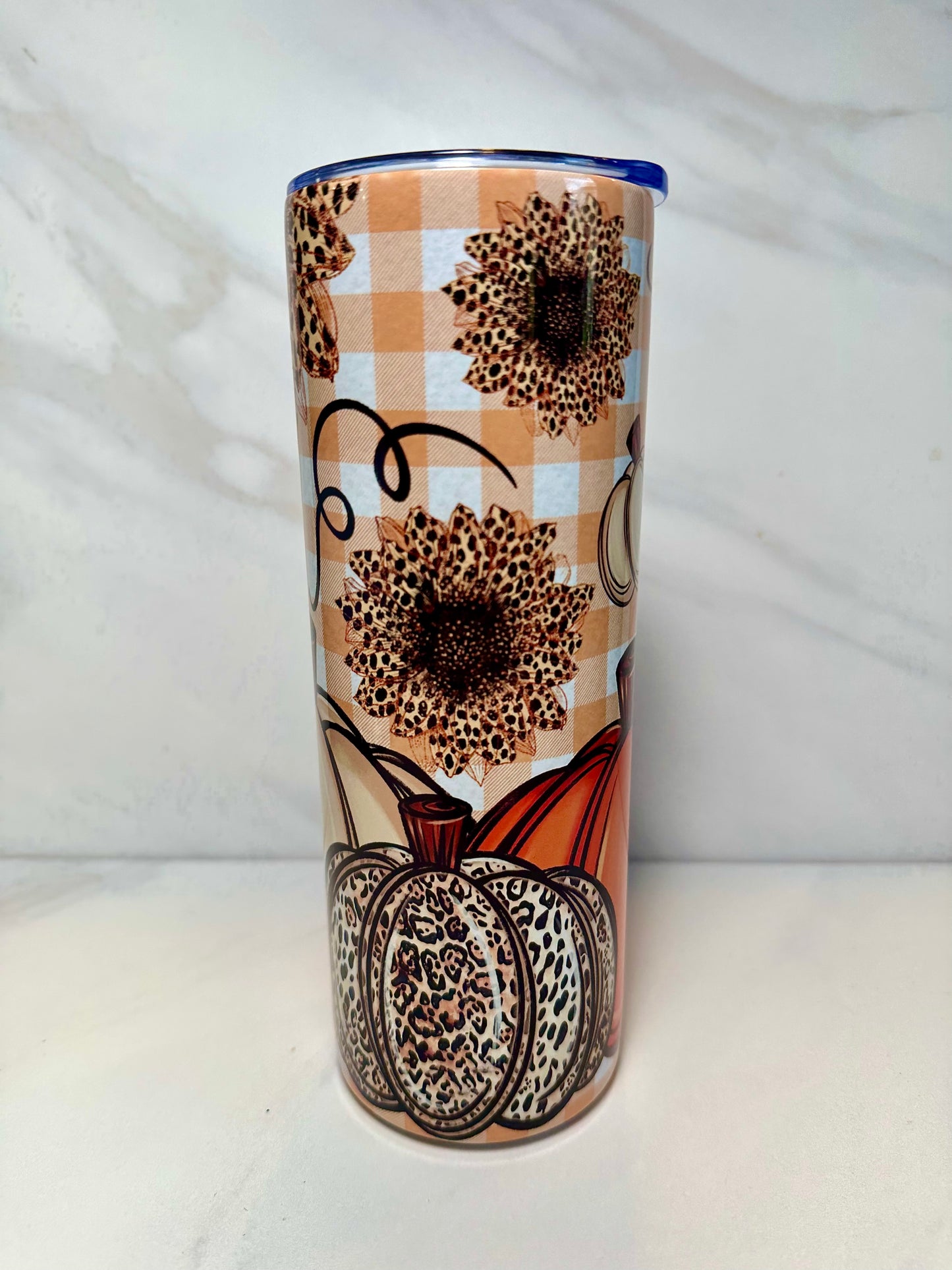 Pumpkin 20oz Skinny Tumbler