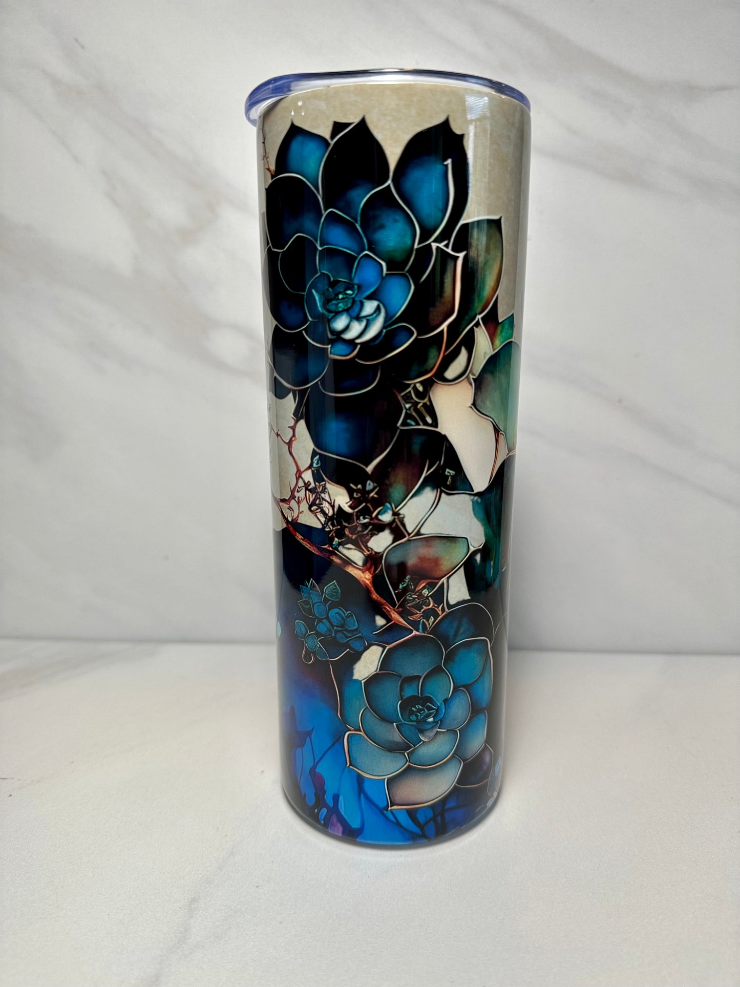 Succulent 20oz Skinny Tumbler