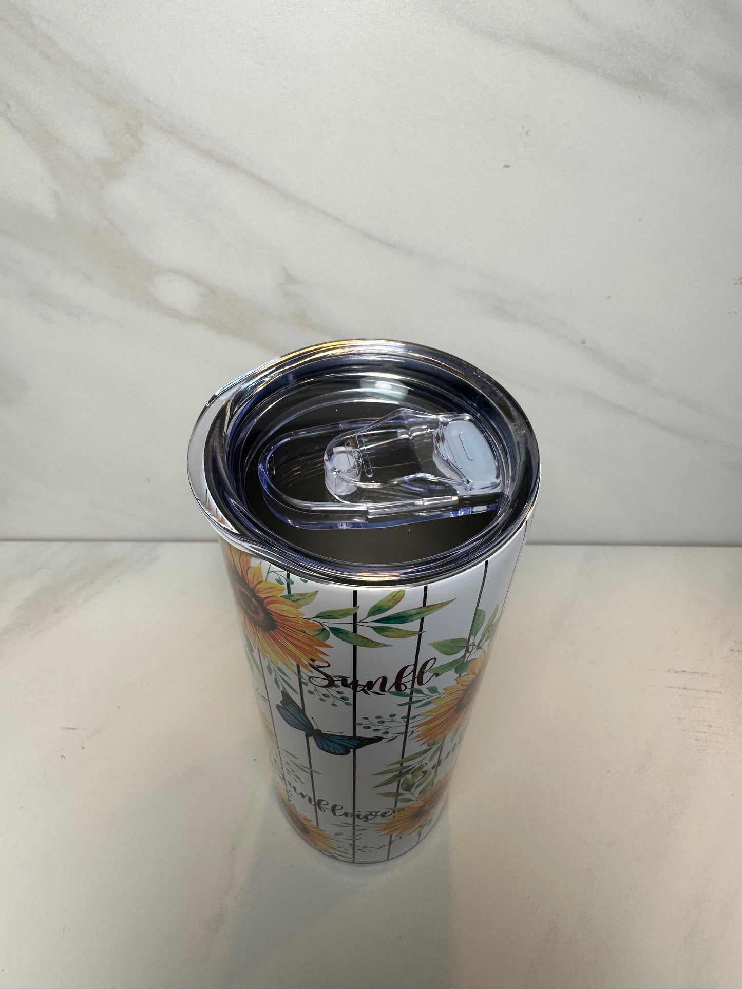 Sunflower 20oz Skinny Tumbler