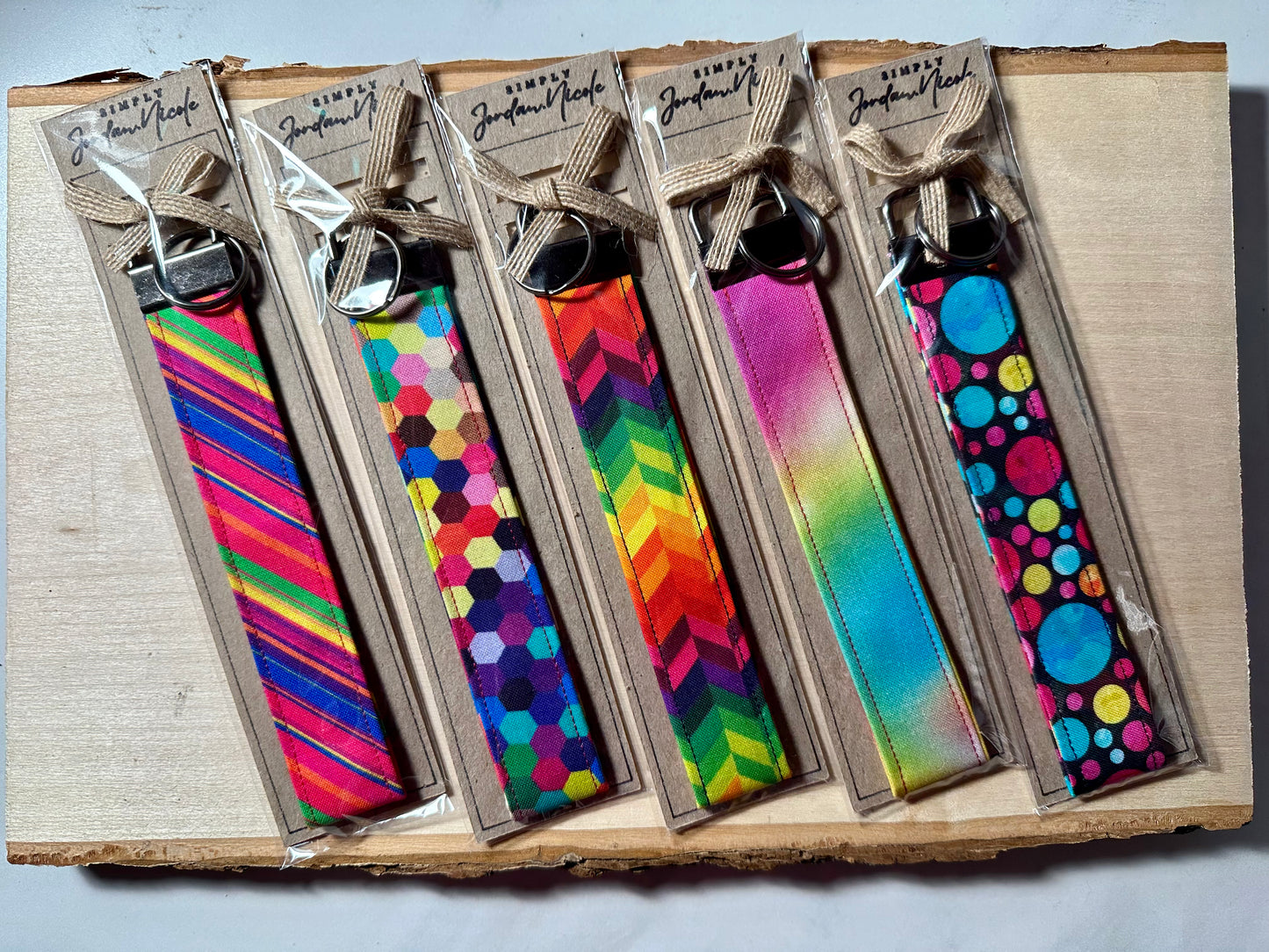 Bright Keychain Wristlet