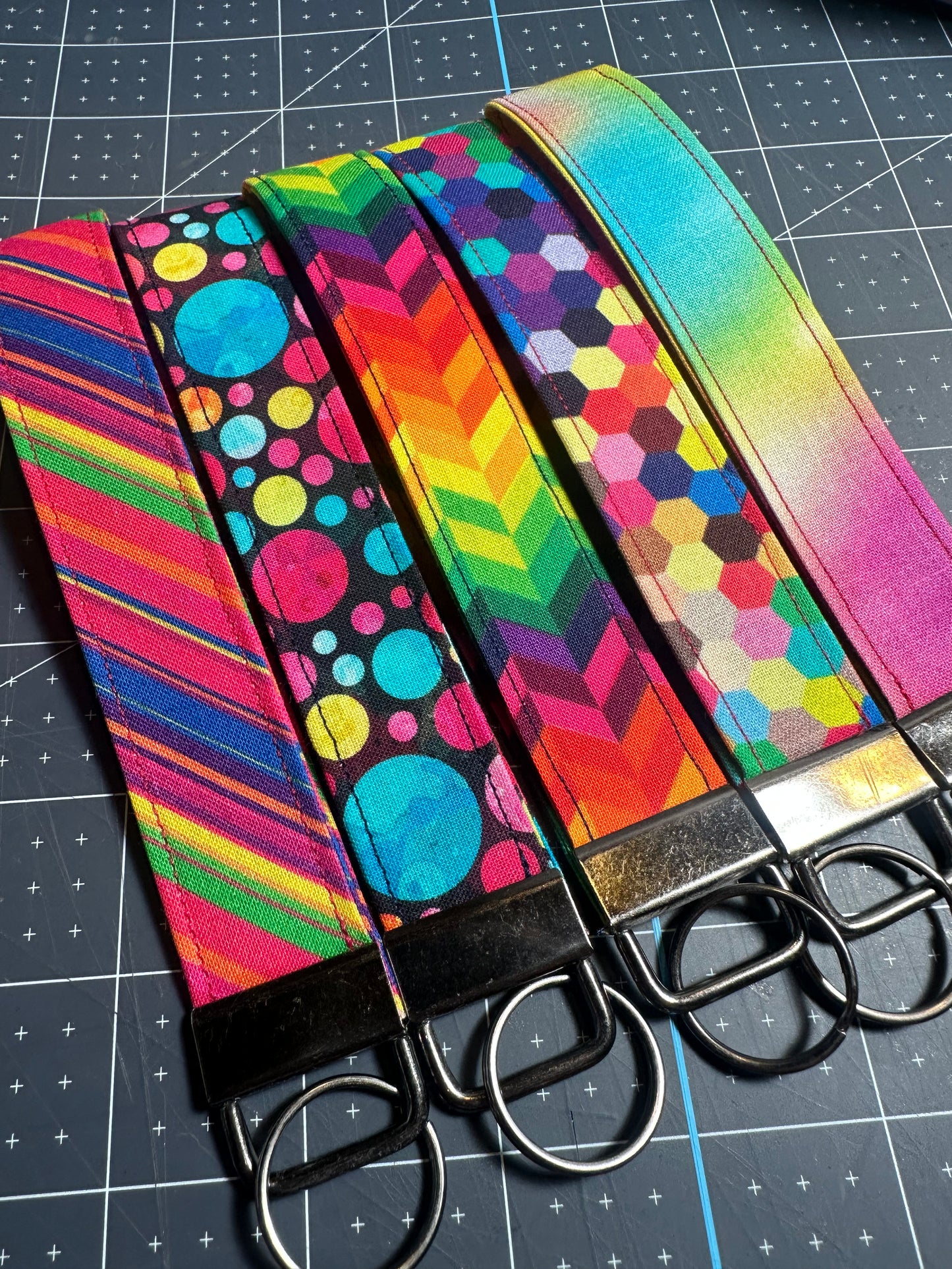 Bright Keychain Wristlet