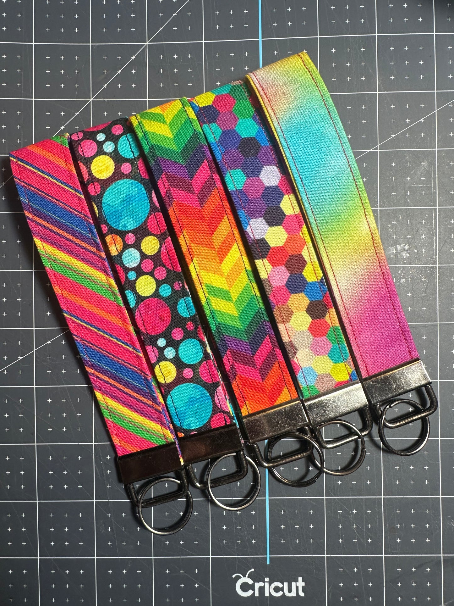 Bright Keychain Wristlet
