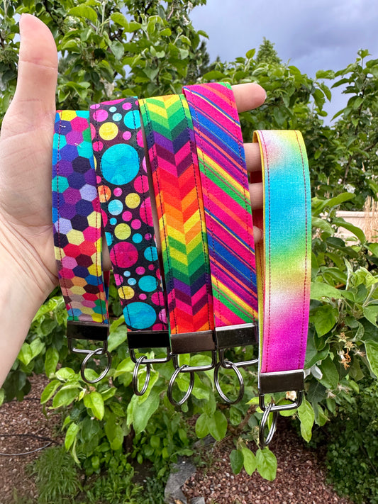 Bright Keychain Wristlet