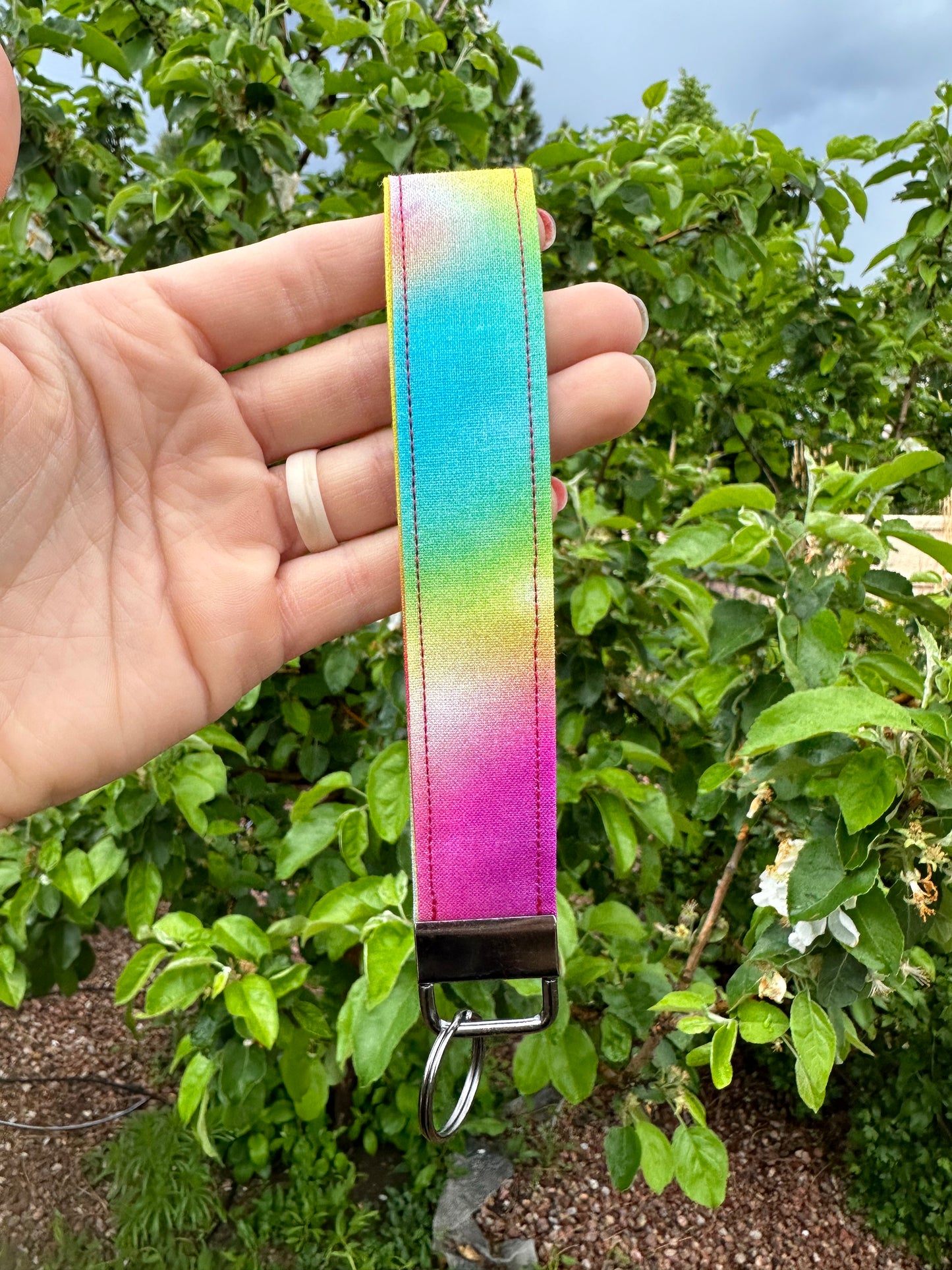 Bright Keychain Wristlet