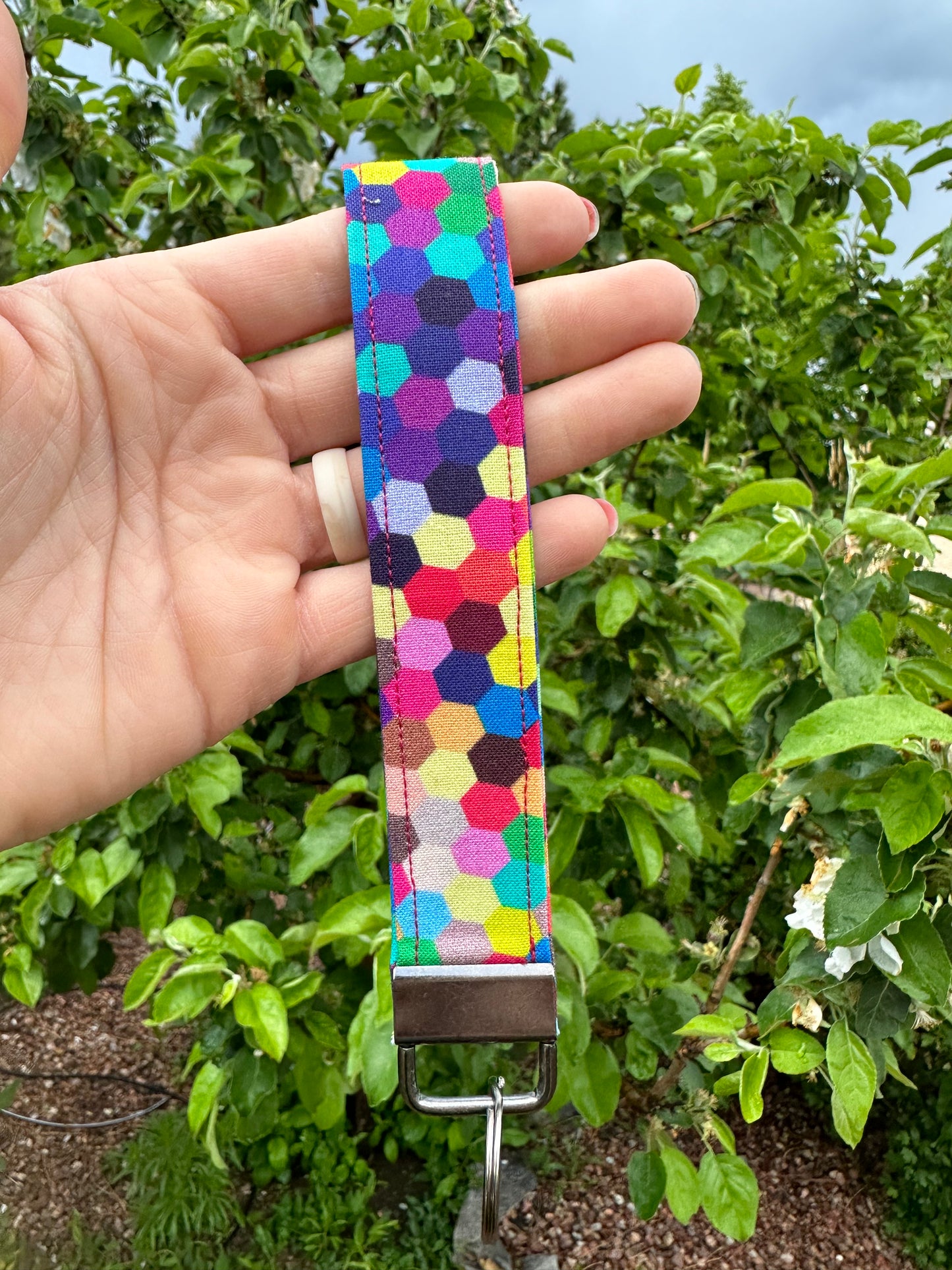 Bright Keychain Wristlet