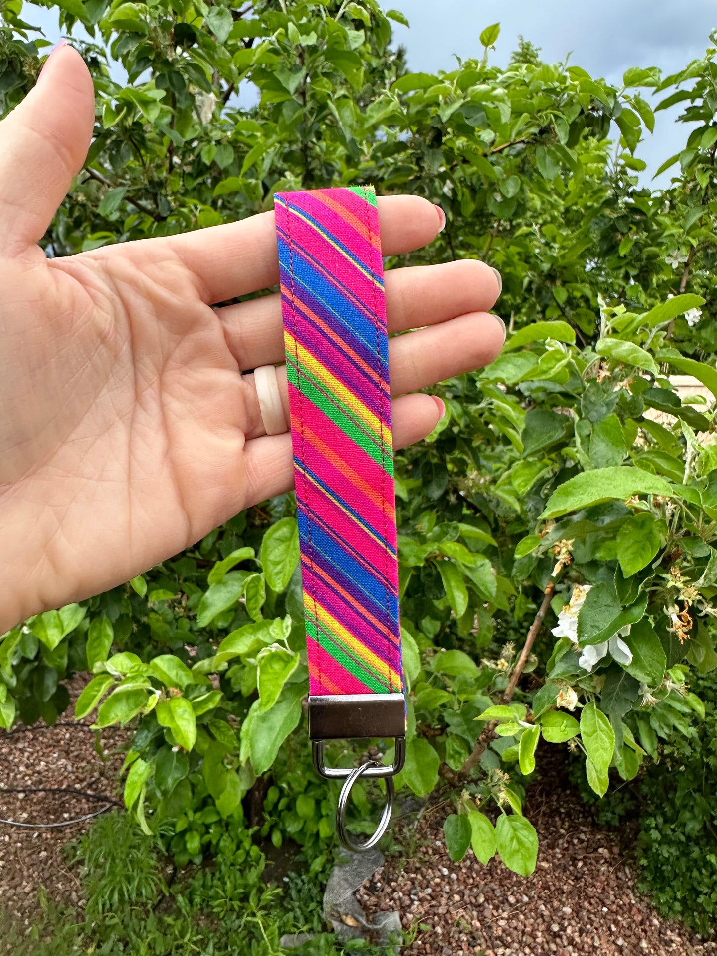 Bright Keychain Wristlet