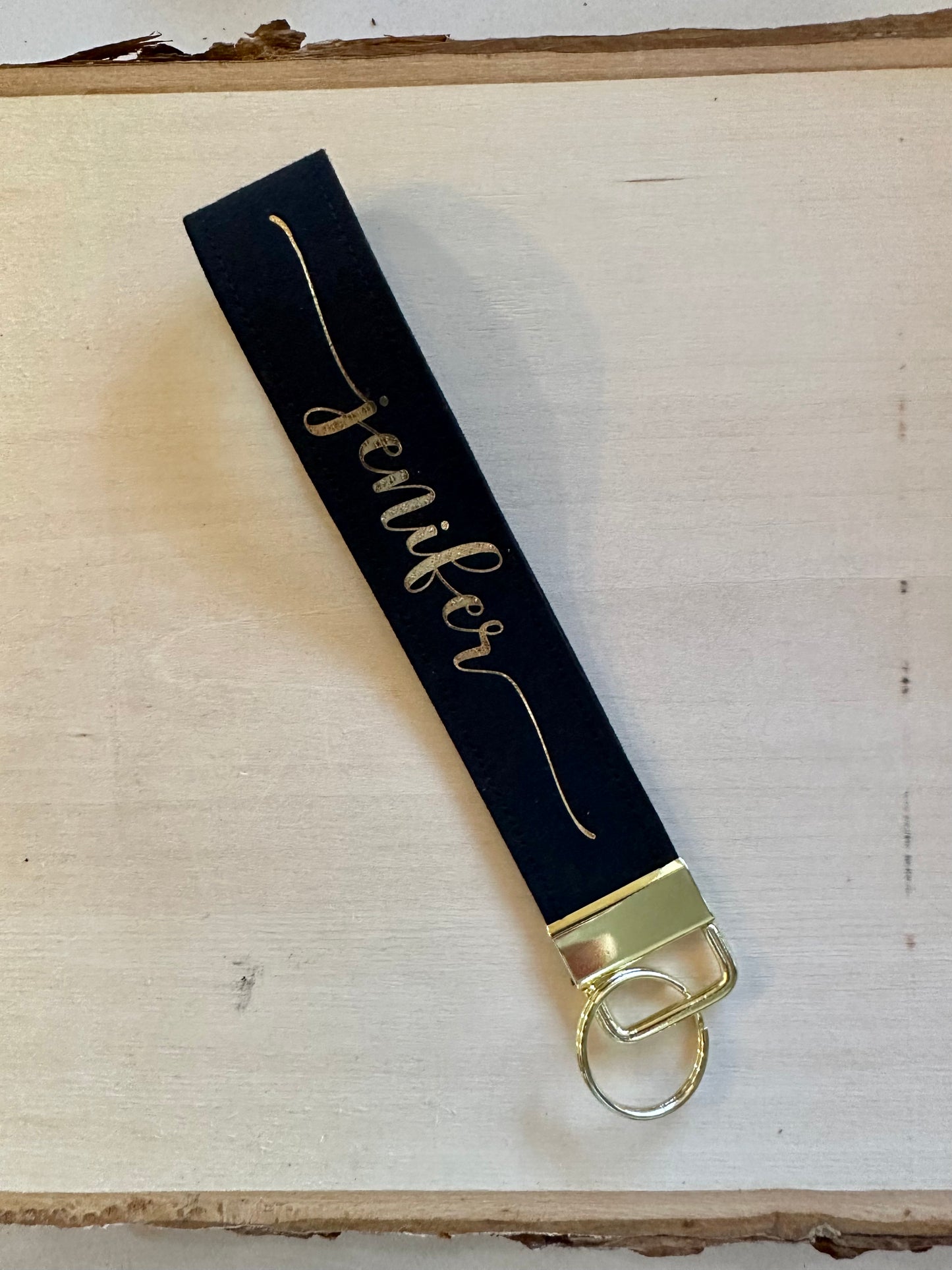 Personalized Keychain Wristlet